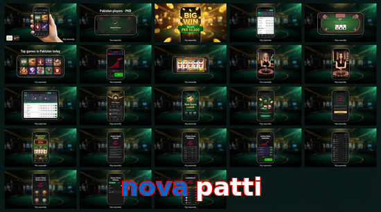 Main screen of Nova Patti bet page for PK players
